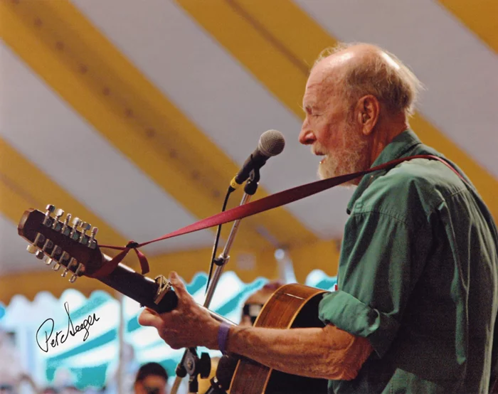 Pete Seeger autograph