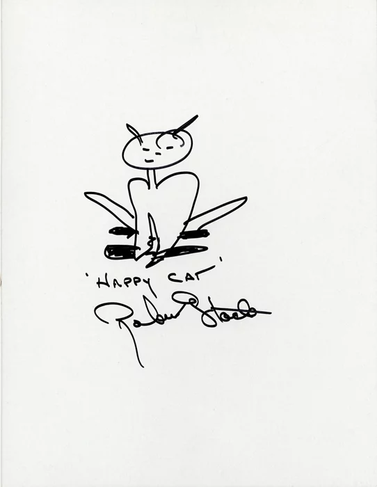 Robert Stack autograph