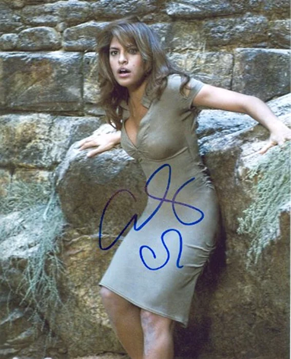 Eva Mendez autograph