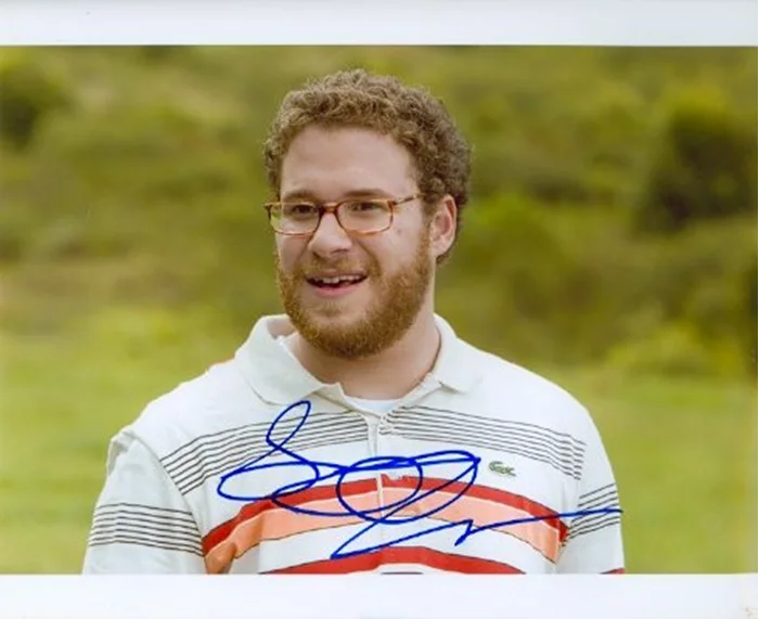 Seth Rogen autograph