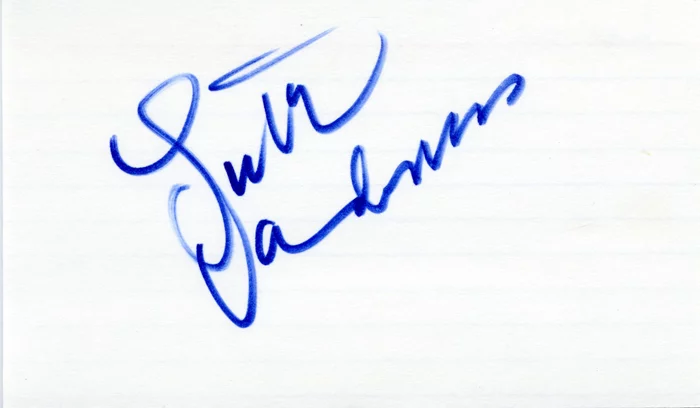 Luther Vandross autograph