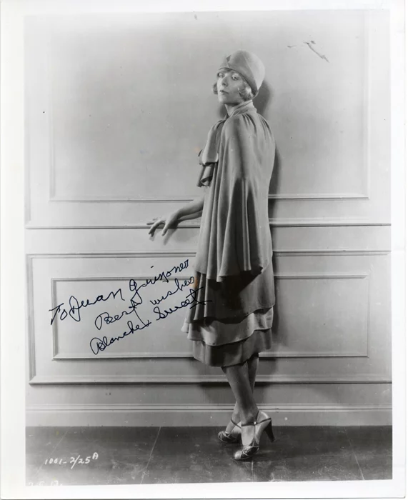 Blanche Sweet autograph