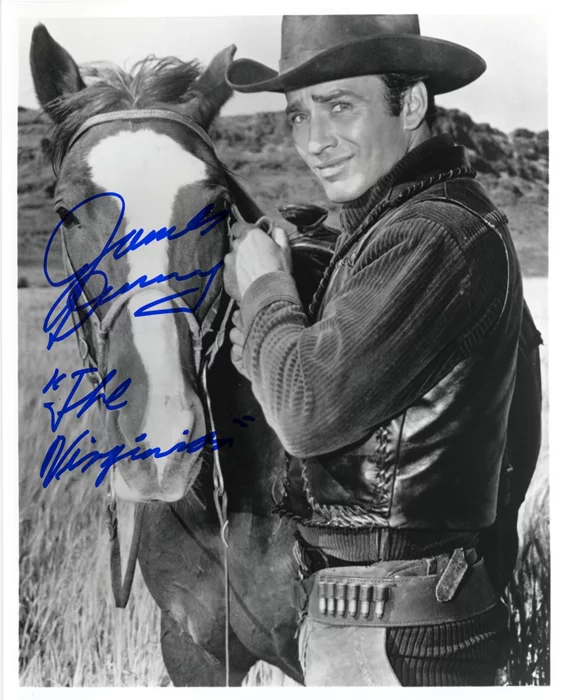 James Drury autograph