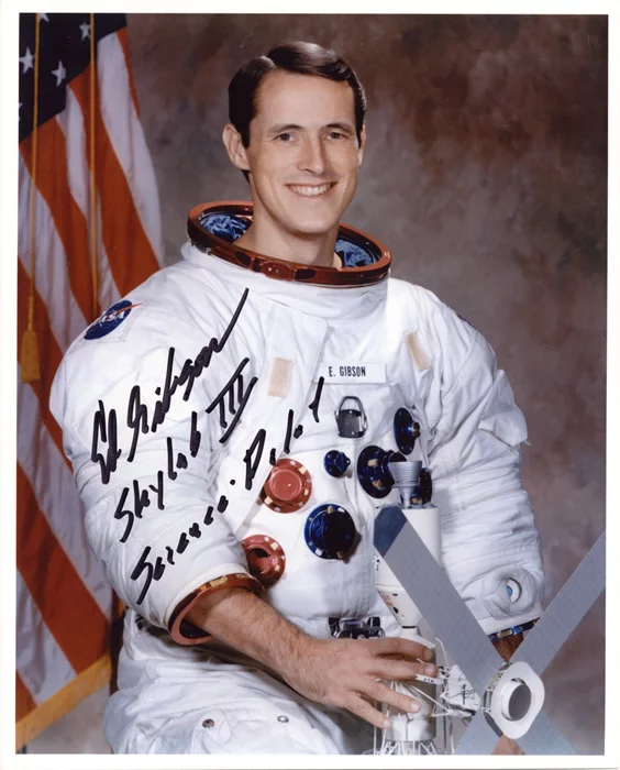 Edward Gibson autograph