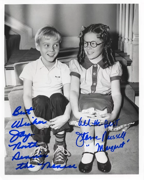 Dennis The Menace autograph