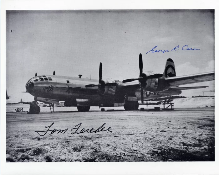 Enola Gay autograph