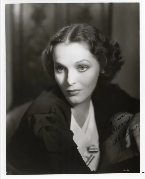 Sally Blane autograph