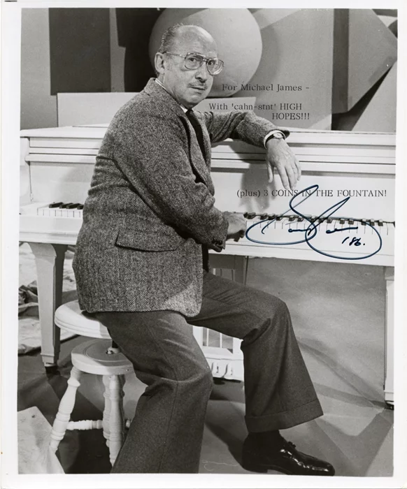 Sammy Cahn autograph