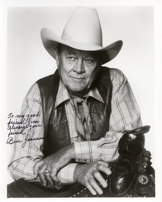 Ben Johnson autograph