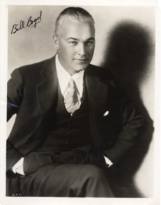 William Boyd autograph