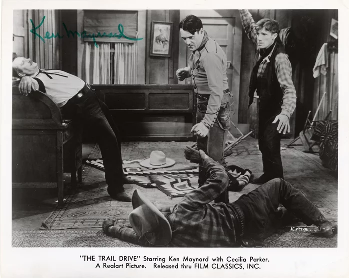 Ken Maynard autograph