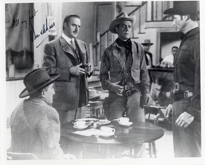 John Dehner autograph