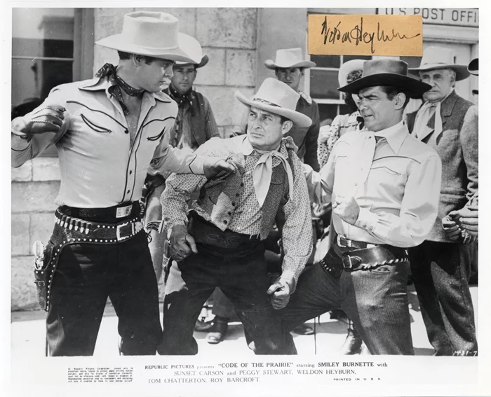 Weldon Heyburn autograph