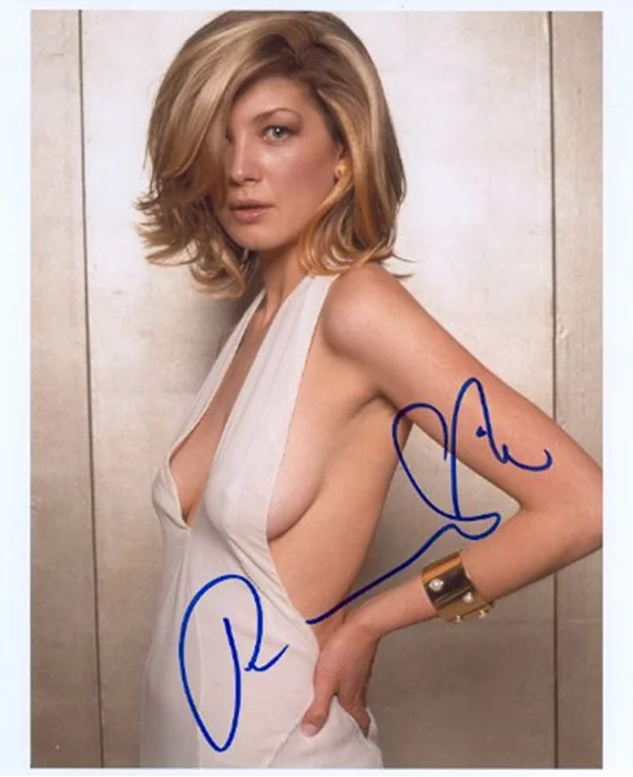 Rosamund Pike autograph