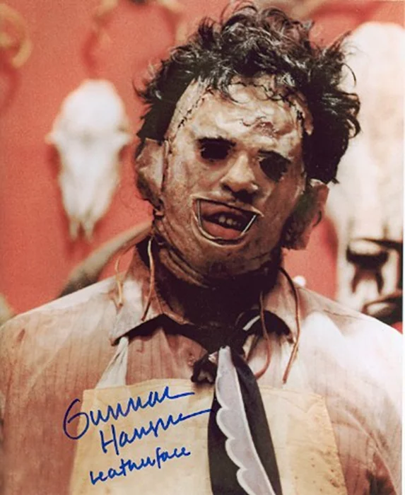 Gunnar Hansen autograph