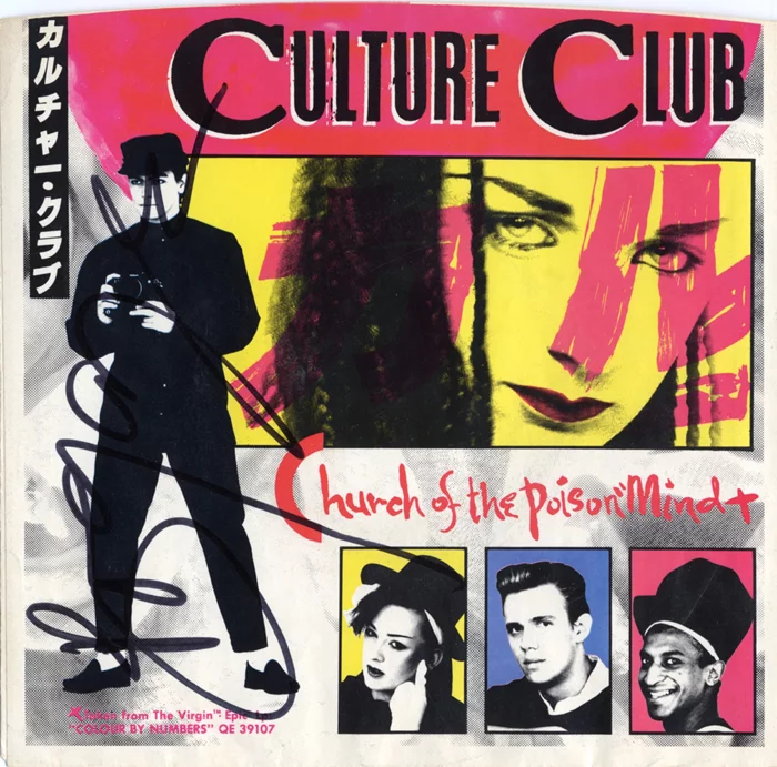 Boy George autograph