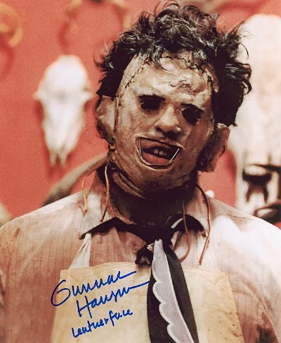 Gunnar Hansen autograph