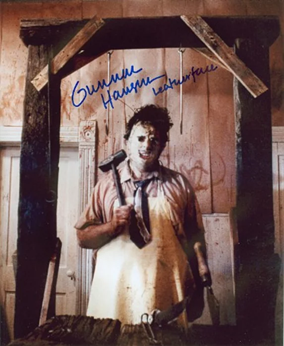Gunnar Hansen autograph