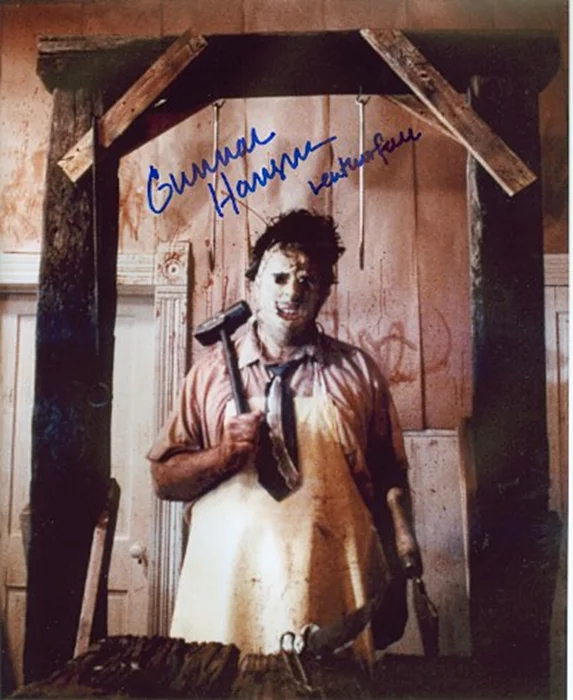 Gunnar Hansen autograph