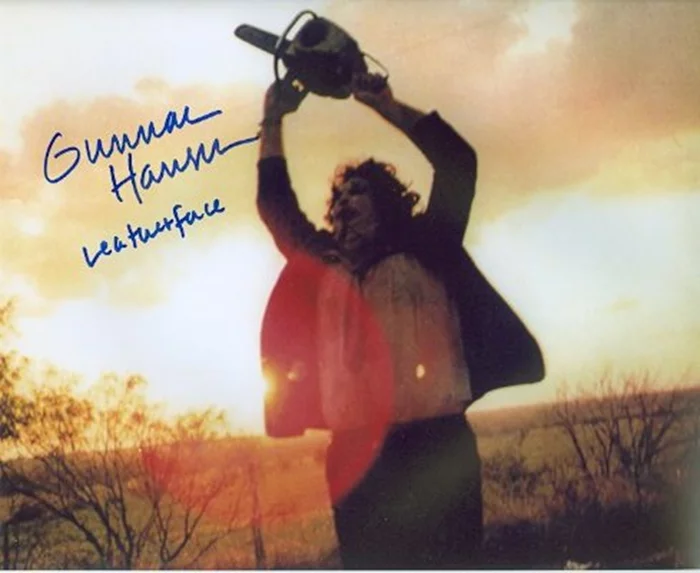 Gunnar Hansen autograph