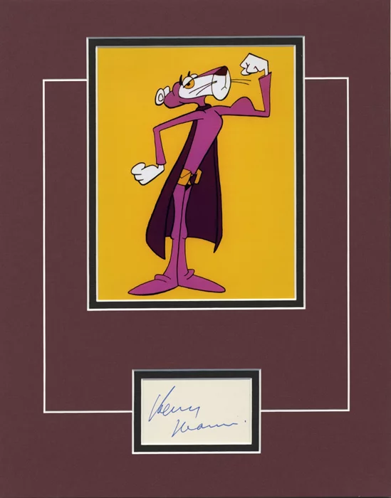 The Pink Panther autograph