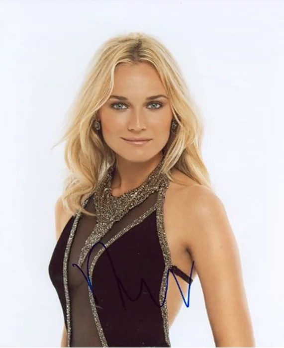 Diane Kruger autograph