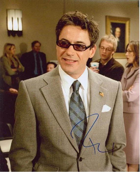Robert Downey Jr. autograph