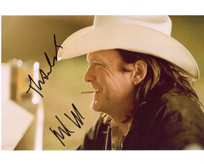 Michael Madsen autograph