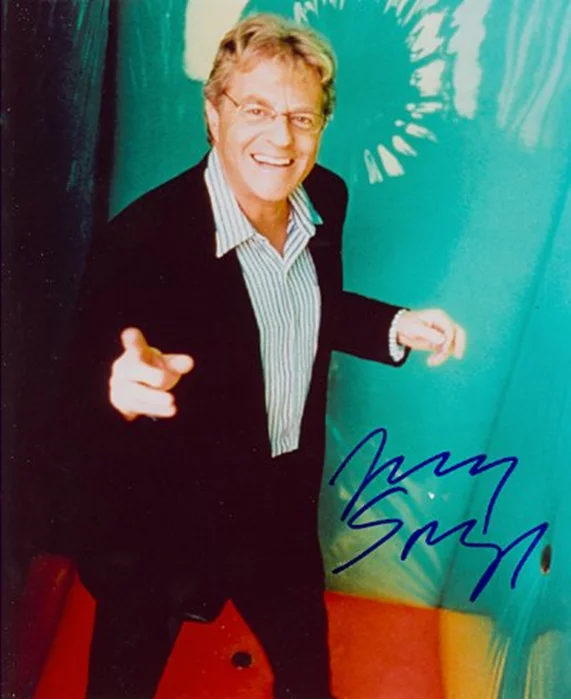 Jerry Springer autograph