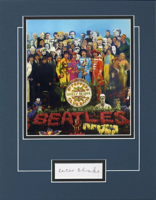 Peter Blake autograph