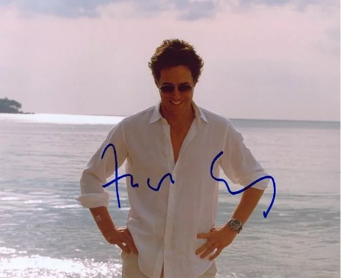 Hugh Grant autograph