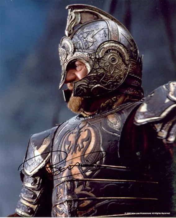 Bernard Hill autograph