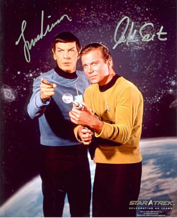 Star Trek autograph