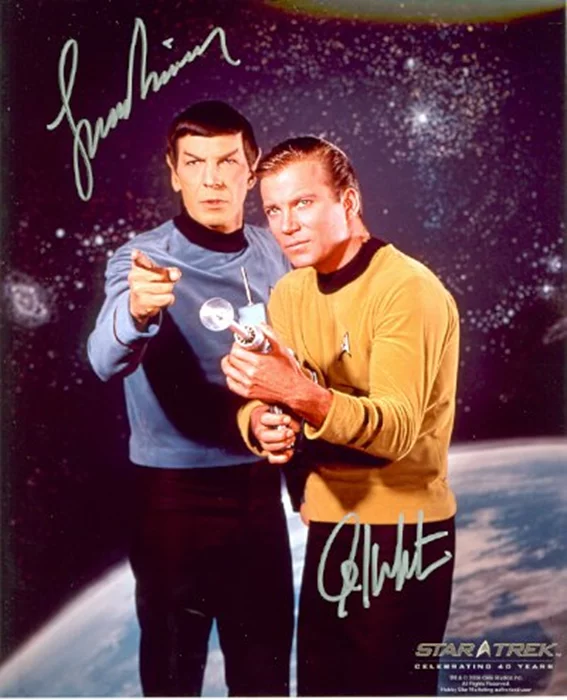 Star Trek autograph