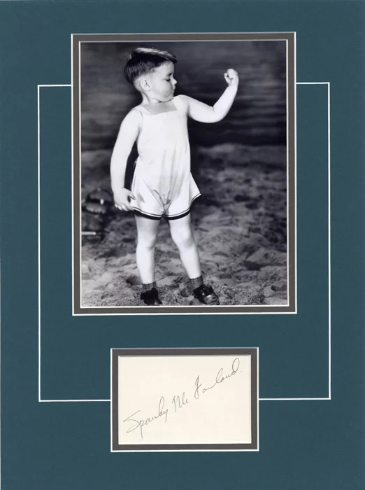 Spanky McFarland autograph