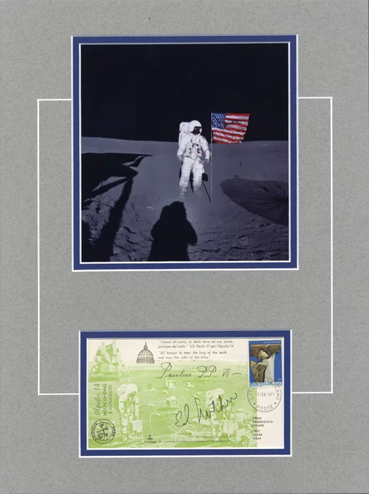 Edgar Mitchell autograph