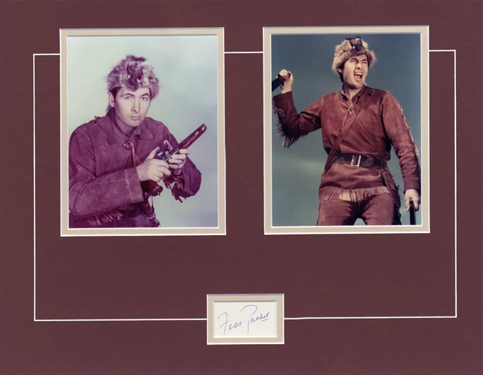 Fess Parker autograph
