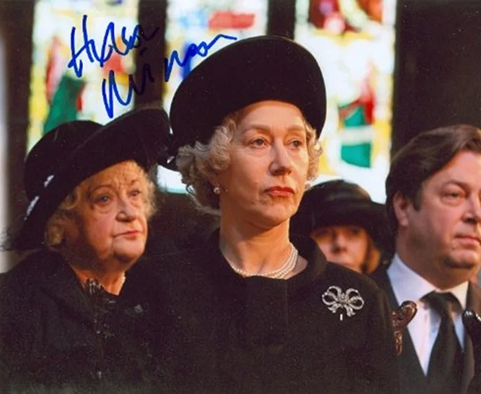 Helen Mirren autograph
