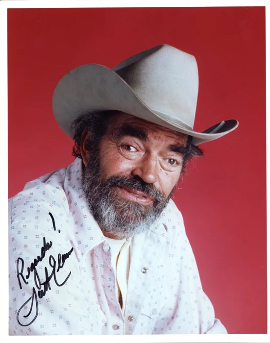 Jack Elam autograph