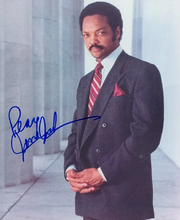 Jesse Jackson autograph