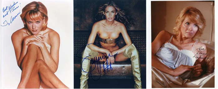 Sexy Women Signed Photo Lot autograph