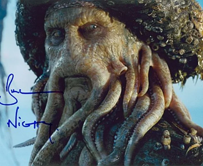 Bill Nighy autograph
