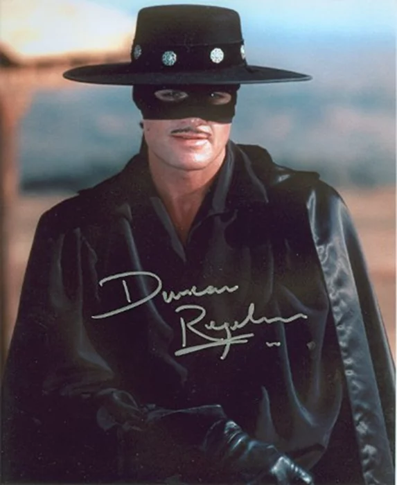 Duncan Regehr autograph