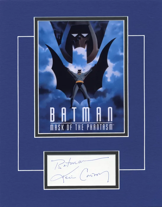 Batman Mask of the Phantasm autograph