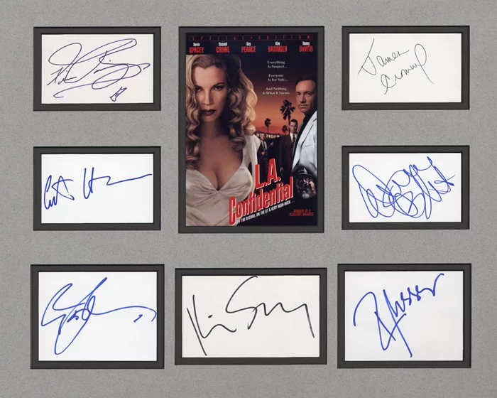 L.A. Confidential autograph