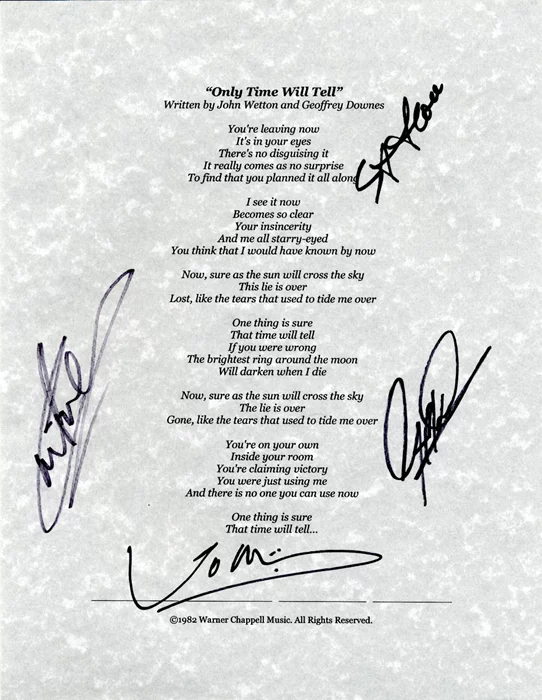 Asia autograph