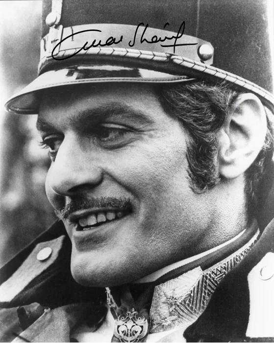 Omar Sharif autograph