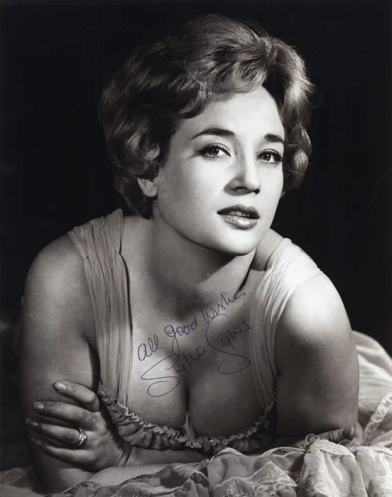 Sylvia Syms autograph