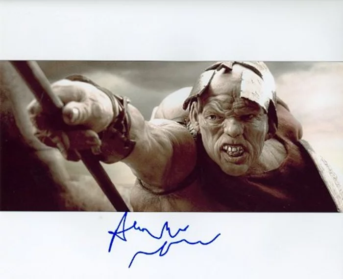 Andrew Tiernan autograph