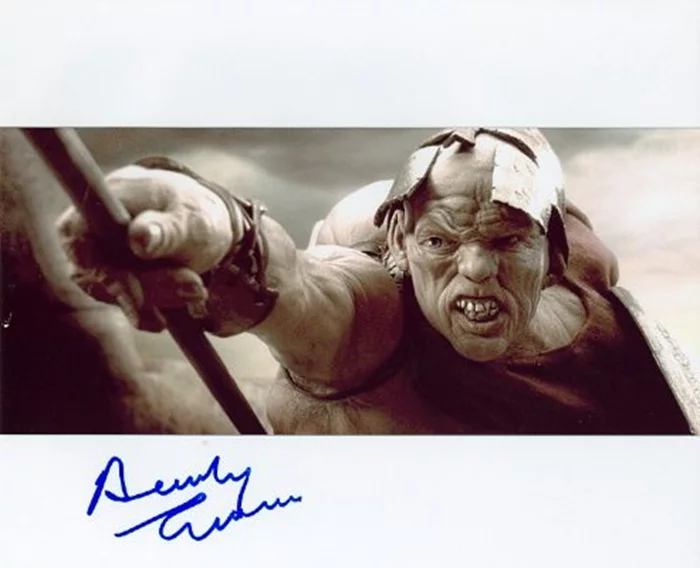 Andrew Tiernan autograph